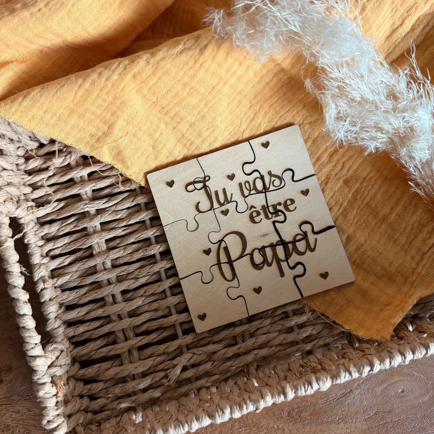 Puzzle « Tu vas être papa »