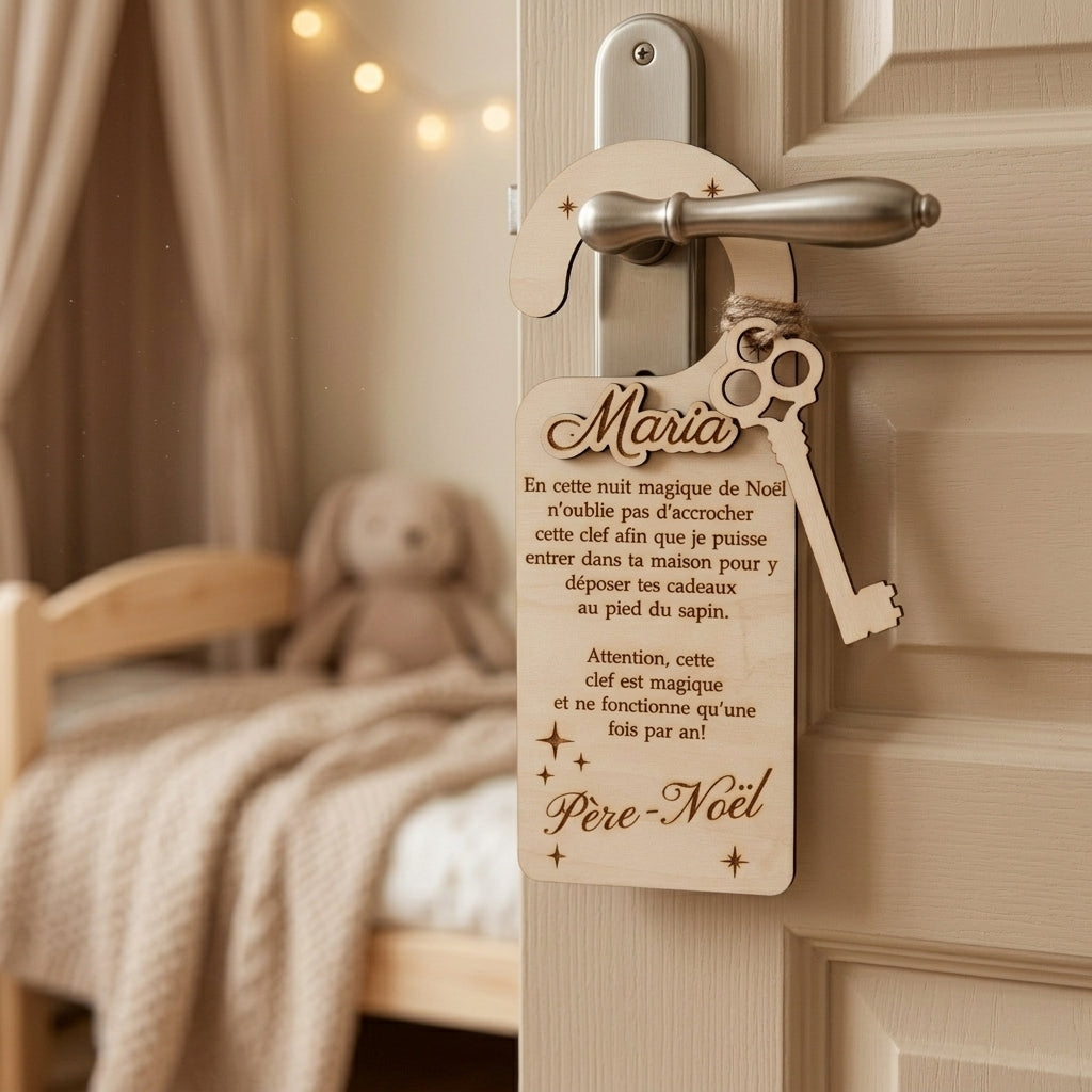 đ Accroche-porte de NoĂ«l personnalisĂ© â un dĂ©tail magique pour votre maison âš