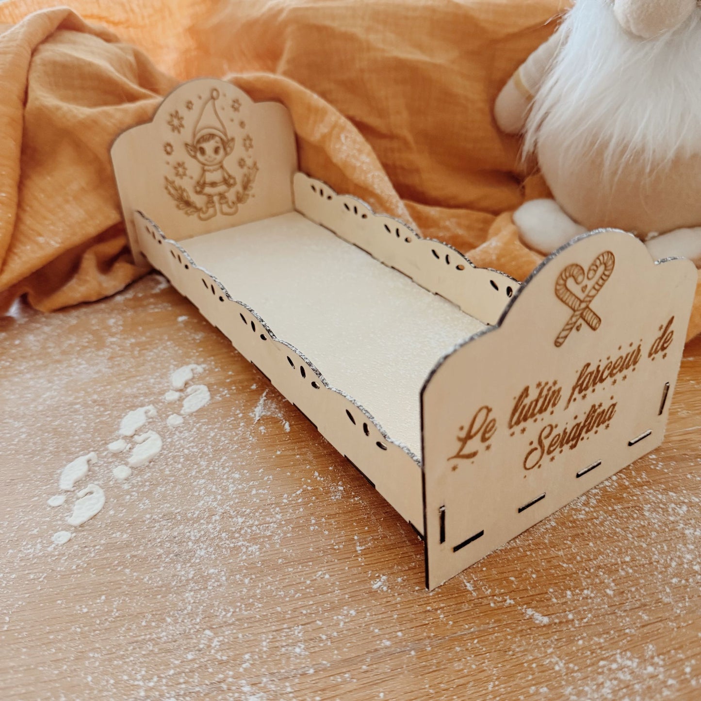 đïž Lit du Lutin Farceur â PersonnalisĂ© au nom de lâenfant