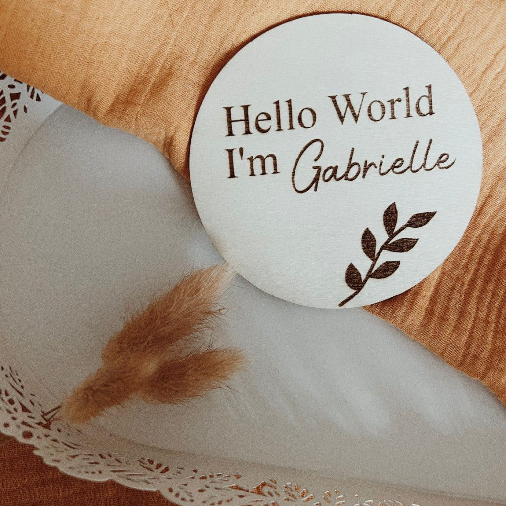 Cercle - Hello World personnalié