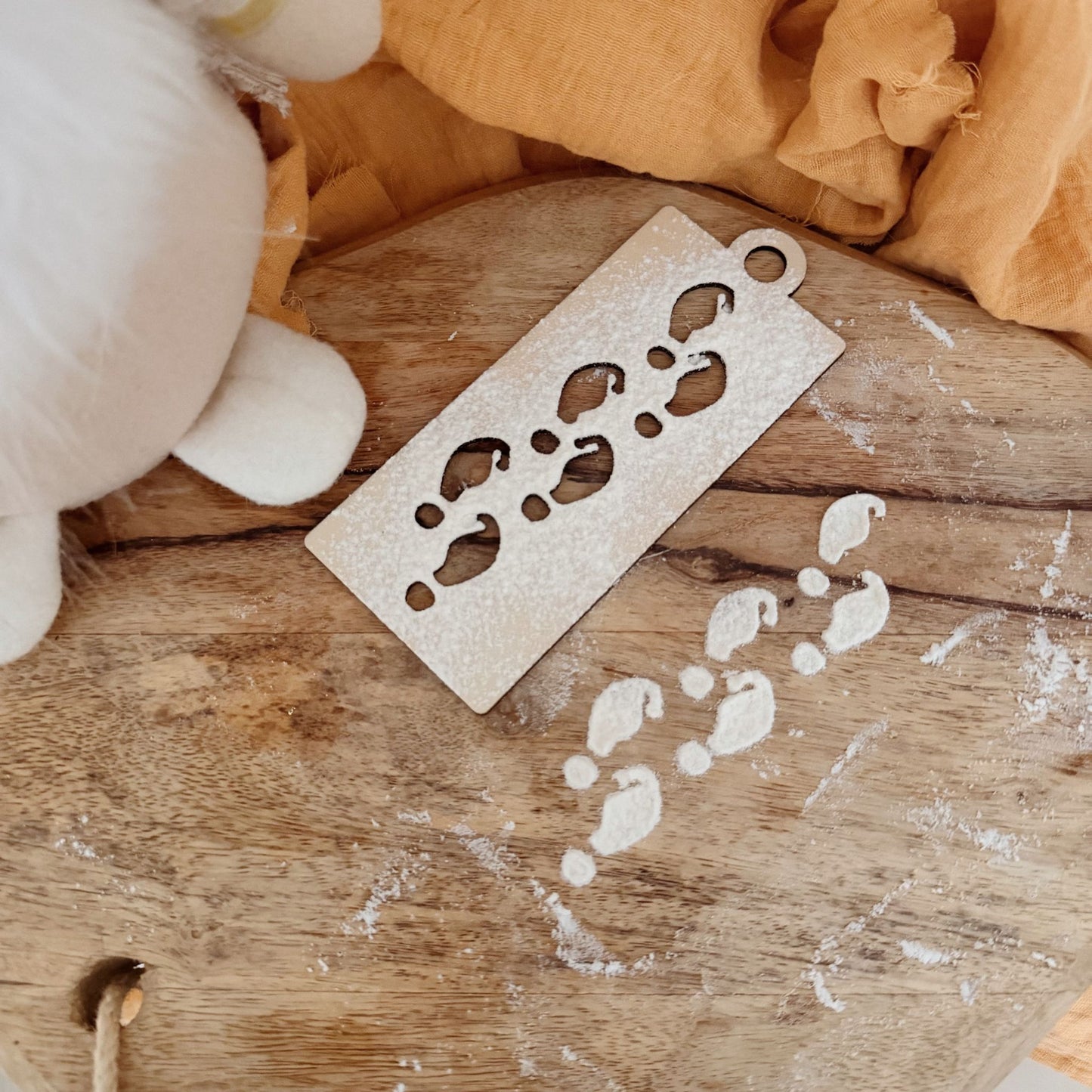 🧚♂️ Pochoir “Petit Pas du Lutin Farceur”