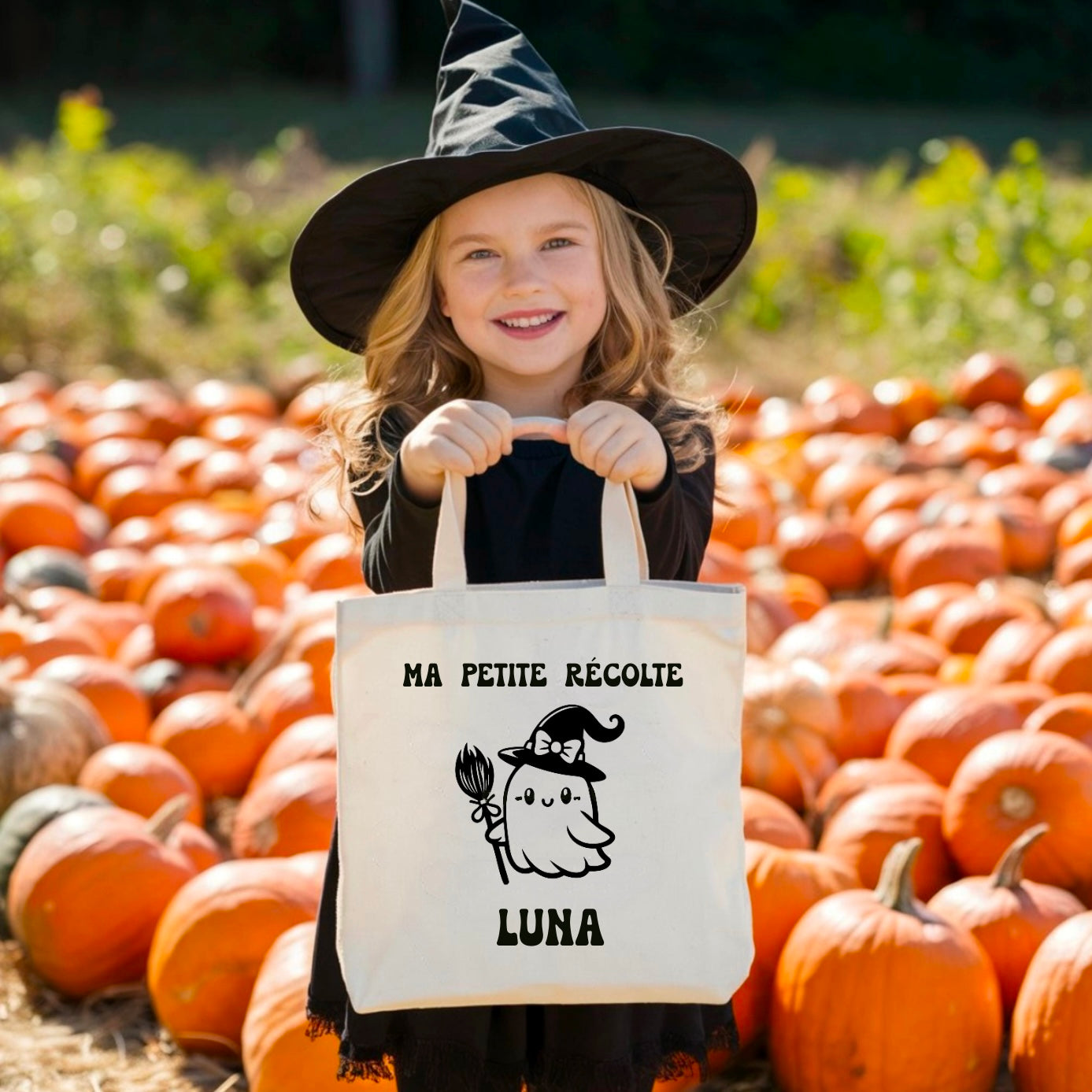 Sac récolte d’Halloween - Ma petite récolte