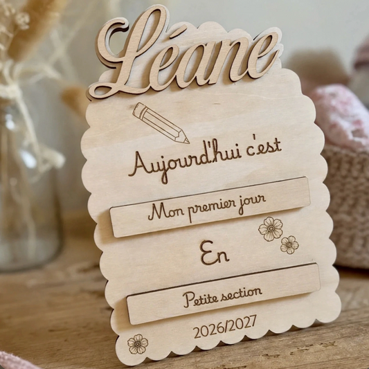 Panneau rentrée scolaire