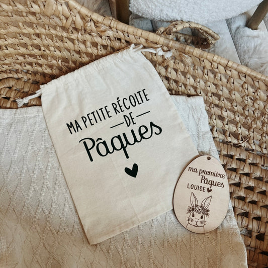 Pochon récolte de Pâques - Ma petite récolte