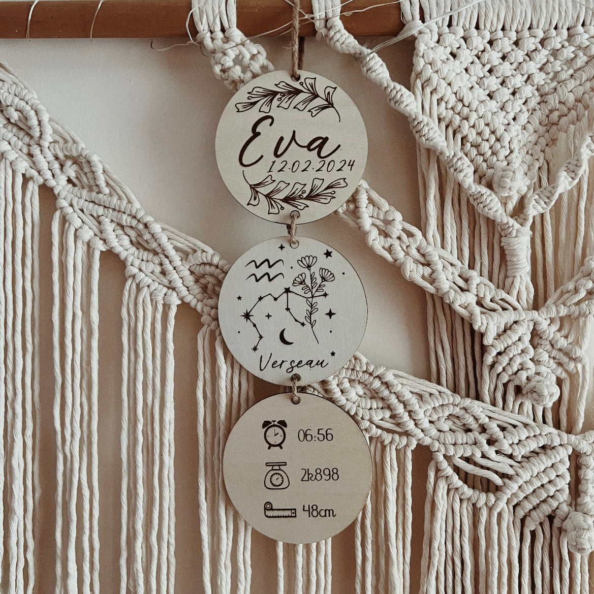 Suspension - Informations de naissance