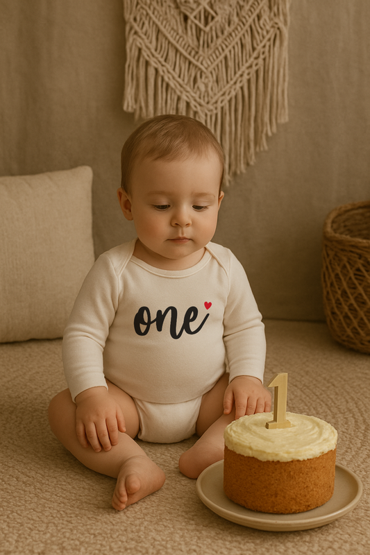 Body bébé « 1 an » – Pour célébrer son premier anniversaire !