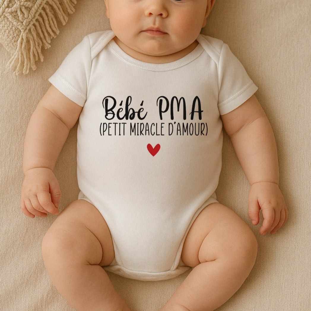Body bébé PMA