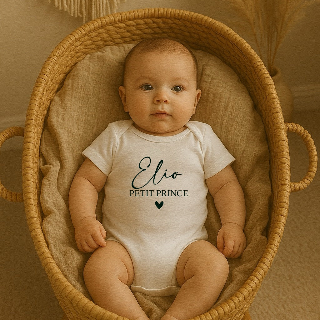 Body personnalisé "Petit prince" ou "Petite princesse"